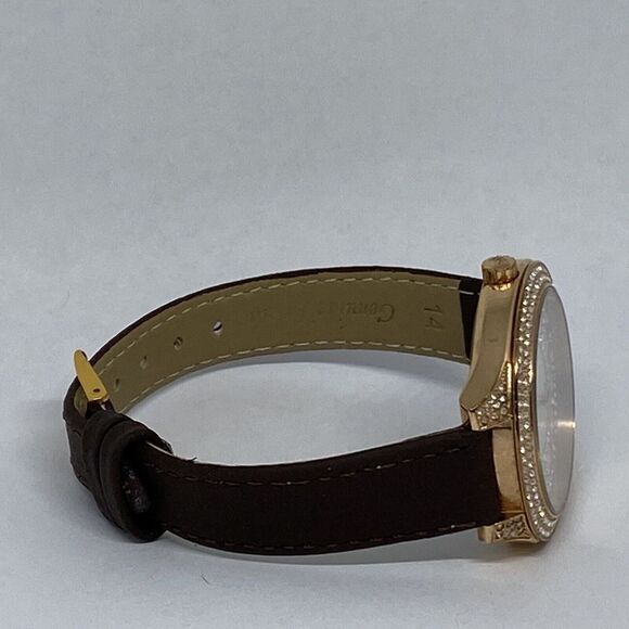 Michael Kors Kerry MK3313 Women's Brown Leather Analog Dial Quartz Watch NO139 - Picture 12 of 12